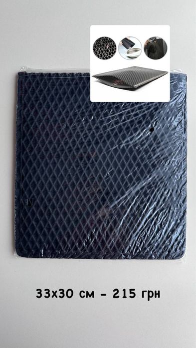 Двошаровий килимок для котячого туалету килимок під миску