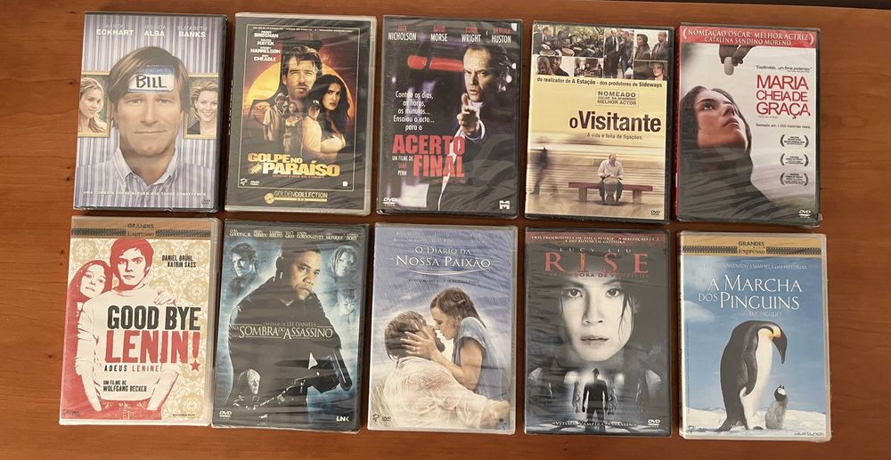 DVDs Novos e Selados - Filmes Originais