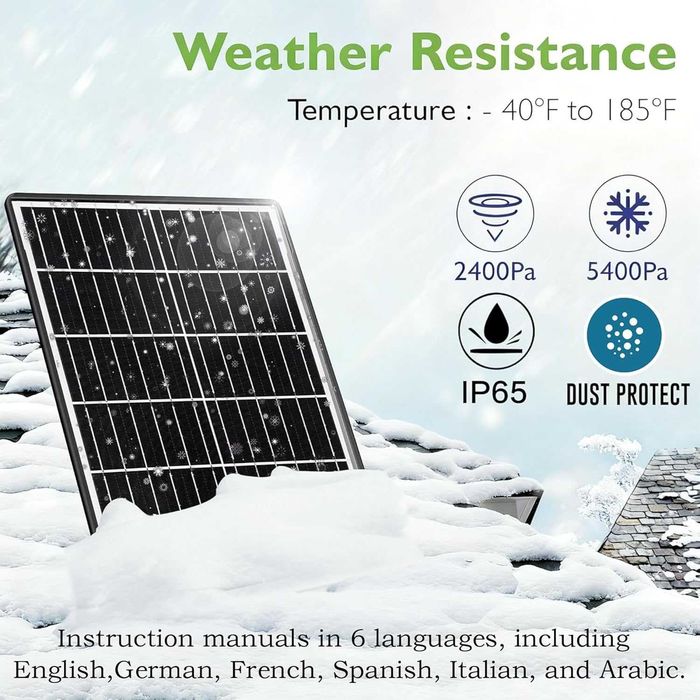 Kit de painel solar de 15W com bateria integrada de 16000mAh, Tensão: 5V/6V/9V/12V