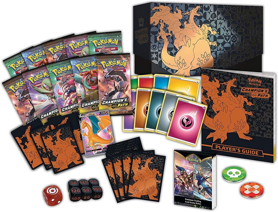 Pokemon  TCG Champion's Path ETB Caixa Selada