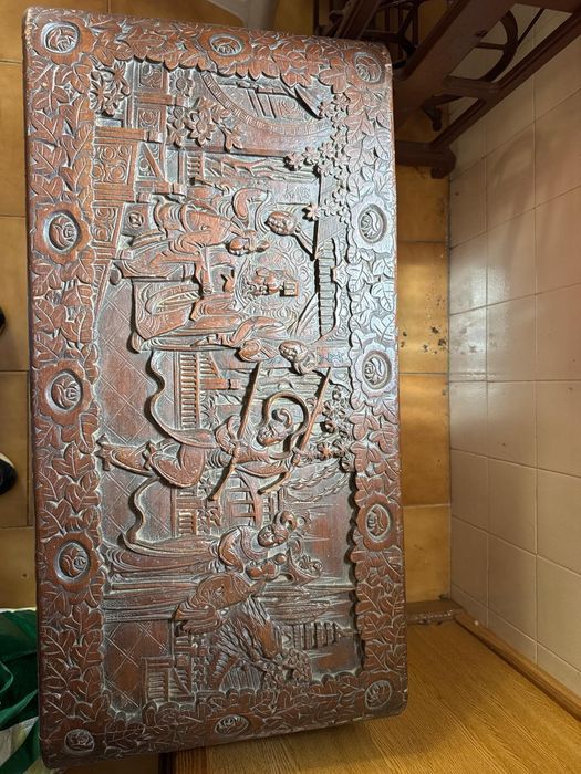 Arca de madeira decorativa