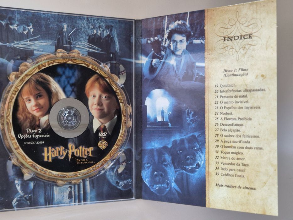 DVD Edição Especial Harry Potter e a Pedra Filosofal  (2 Discos)