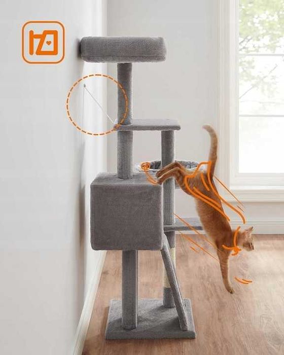 NOWY Drapak Dla Kota Lub Kotów Duży Legowisko Domek Koszyk Jaskinia