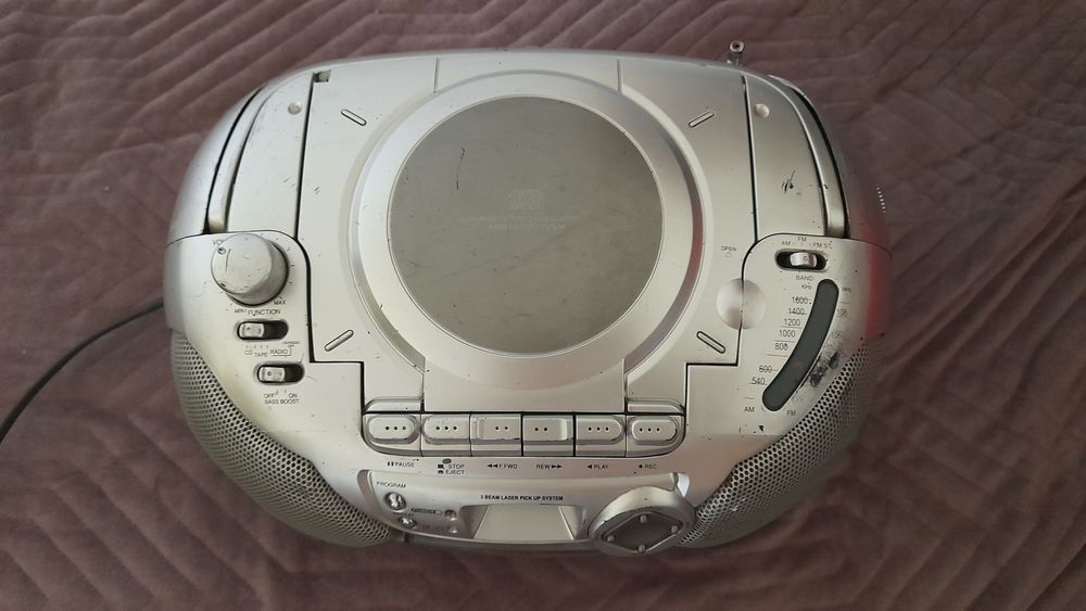 Radioodtwarzacz boombox pacific