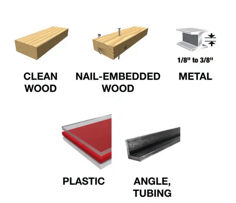 DIABLO пиляльні леза для шабельної пили.