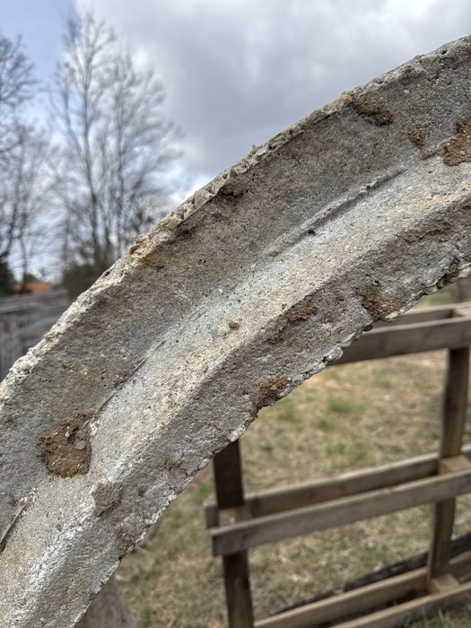 Krąg betonowy 160 cm szerokosci 63 glebokosci