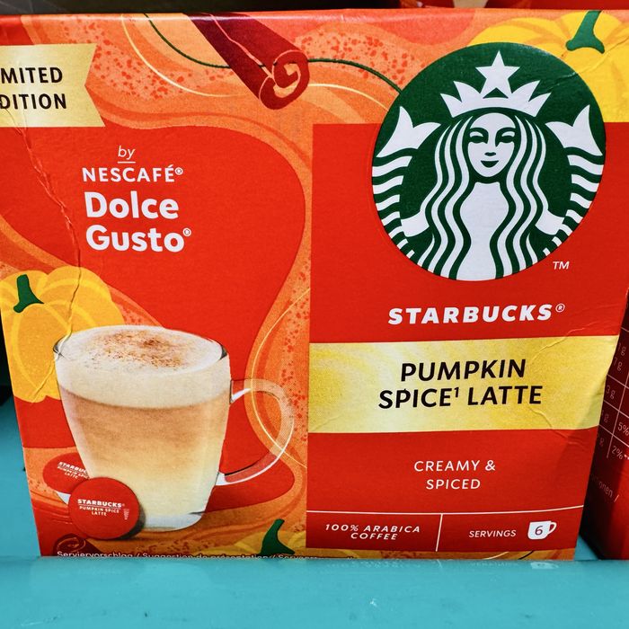 Starbucks Dolce gusto капсули кава без кофеїну