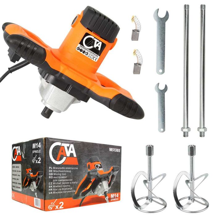 Mieszadło Elektryczne Cata + 2 Mieszalniki przedłużki 2900wat
