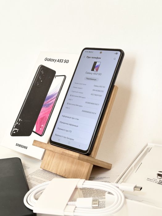 6/128Gb Samsung A53 5G Відмінний стан! Гарантія!