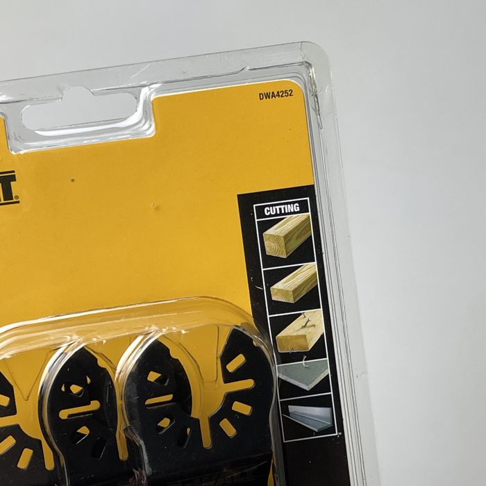 Dewalt DWA4252 набір карбідних полотен леза мультитул dcs356 dcs354