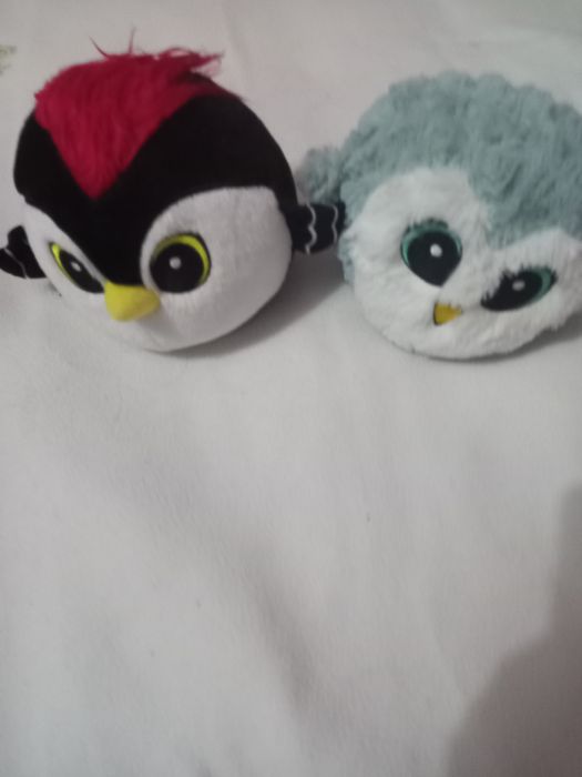 Vários animais em peluche