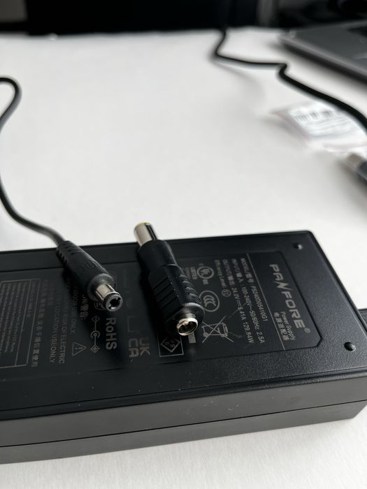 Адаптер DC 5.5×2.1  (мама) → DC  7909, перехідник для зарядних станцій