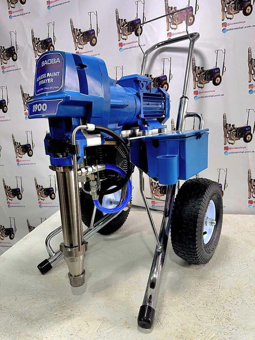 Шпаклювальний шпаклевочный безвоздушный апарат Баоба-8900 Limited