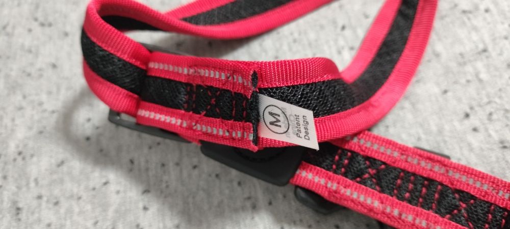 Obroża dla psa z elementami odblaskowymi rozmiar M