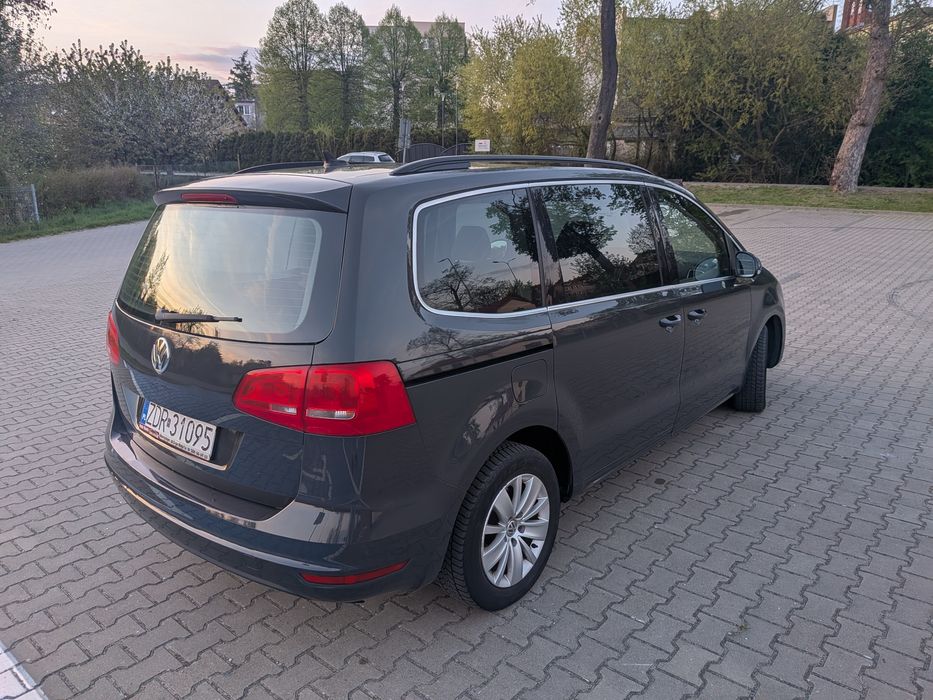 VW Sharan 2.0 TDI 2010r manual 5 osób
