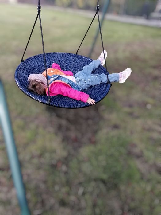 Huśtawka ogrodowa okrągła