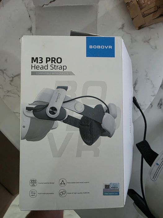 Кріплення vr окулярів Oculus quest 3 Bobovr M3 Pro