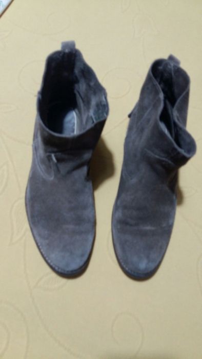 Bota zara camurça n.38