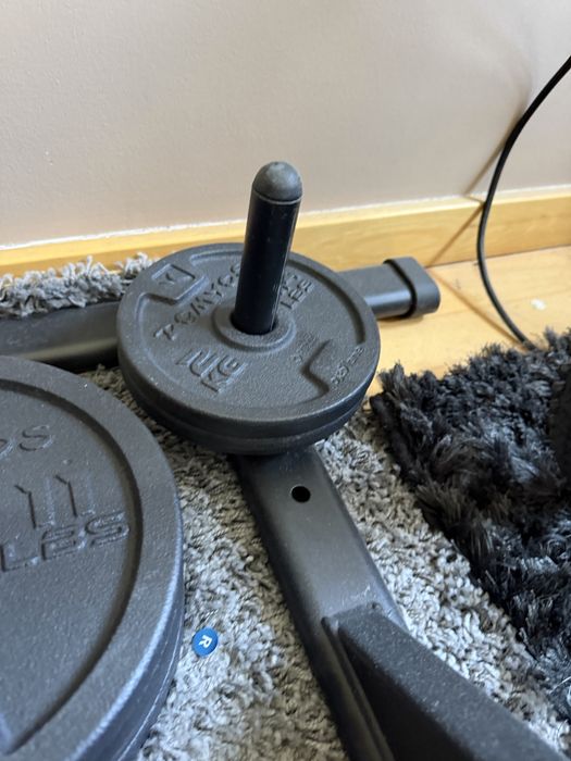 Home Gym / Ginásio Completo: Domyos (Banco, Rack, 68kg Pesos) + Bicicleta Spinning