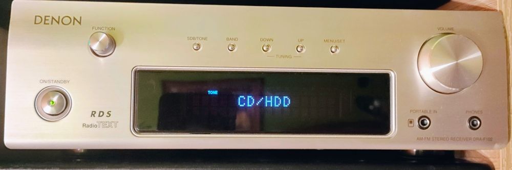 Denon DRA F102/monitory f107/Vulkkanosub6
