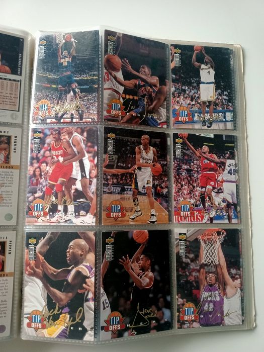 Kompletny Album kolekcjonerski NBA Upper Deck  94/95