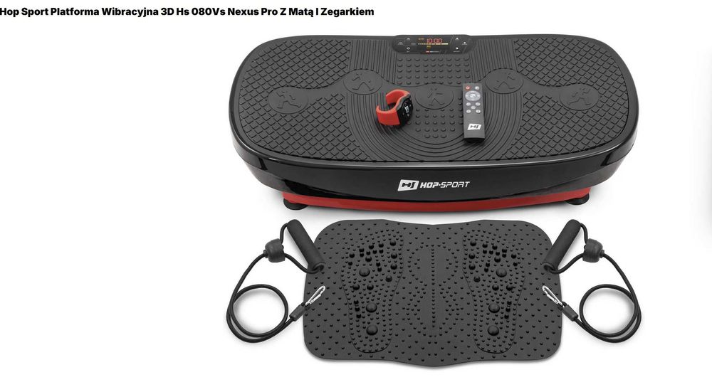 Platforma wibracyjna fitness trening odchudzanie Hop Sport Platforma