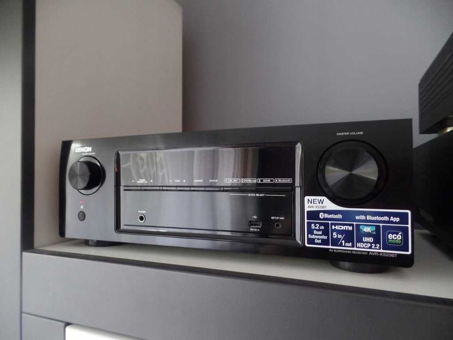 Amplituner Denon X 520 Bluetooth USB wzmacniacz kino domowe