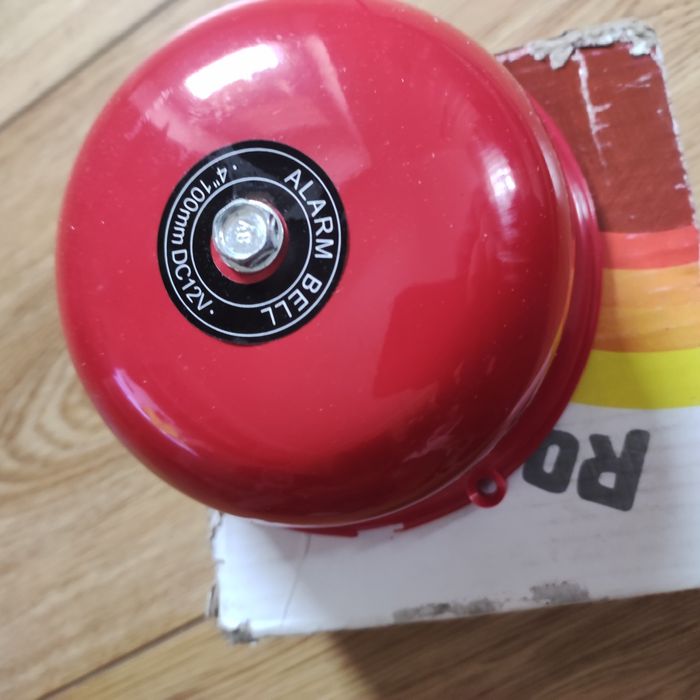 Електричний дзвінок (або дзвінок гучного бою). 
Напруга: 12 В