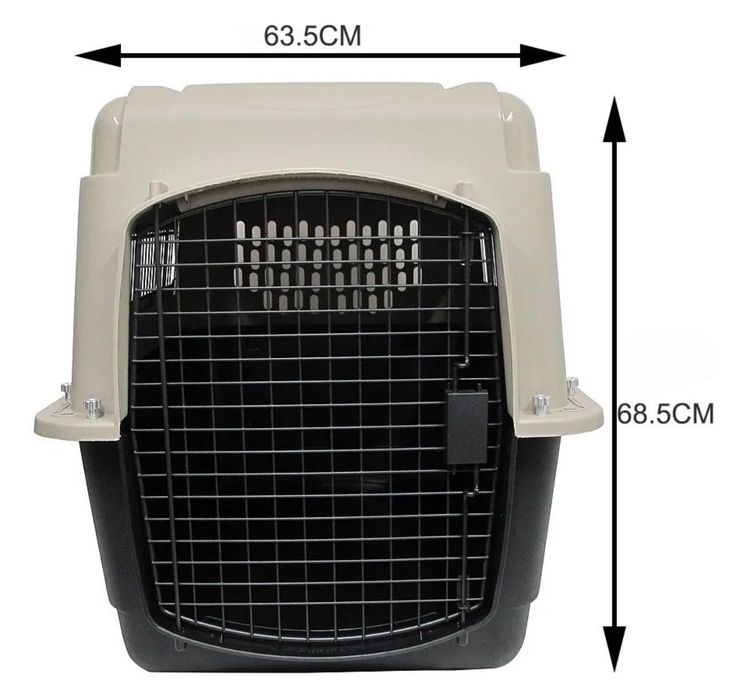 Caixa de Transporte de avião Ultra Vari Kennel Grande para Cães