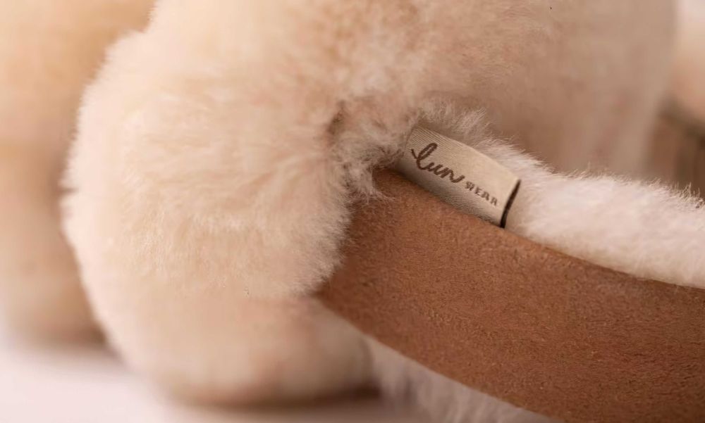 Nowe 100% skora nauszniki jakosc premium