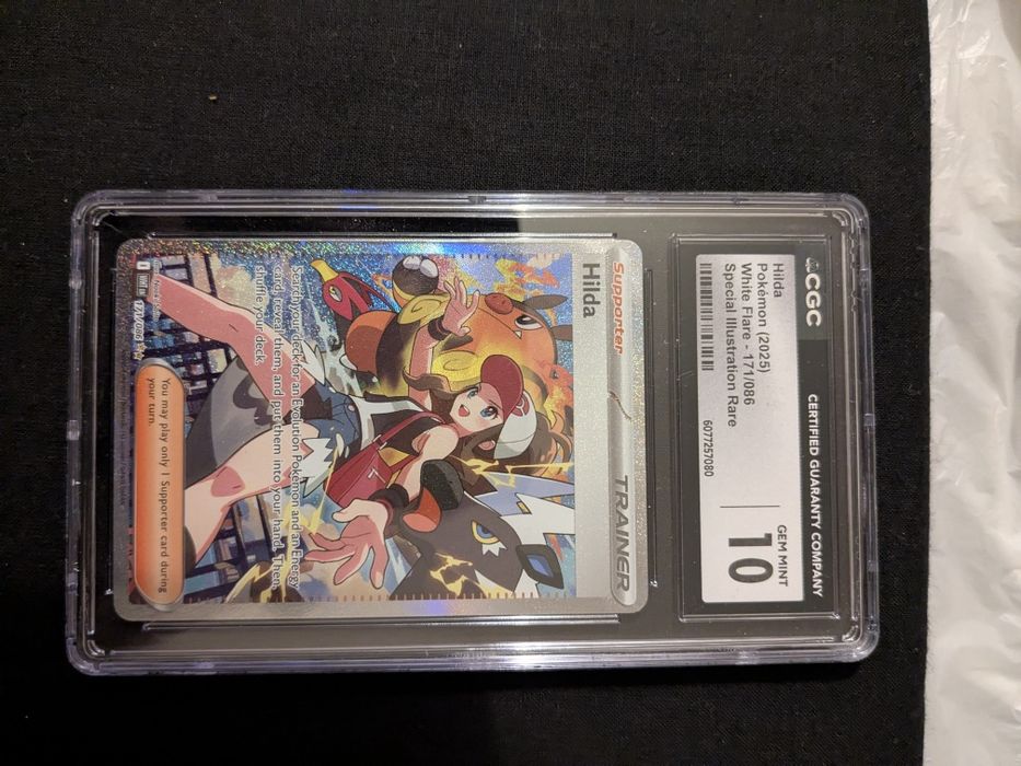 Pokemon TCG Hilda 171/86 White Flare CGC 10 Gem Mint