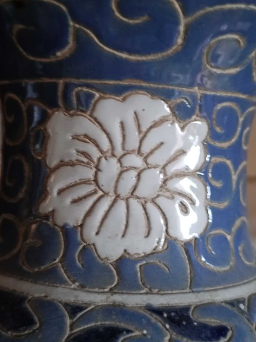 Jarro antigo de 39cm com Dragão Chinês