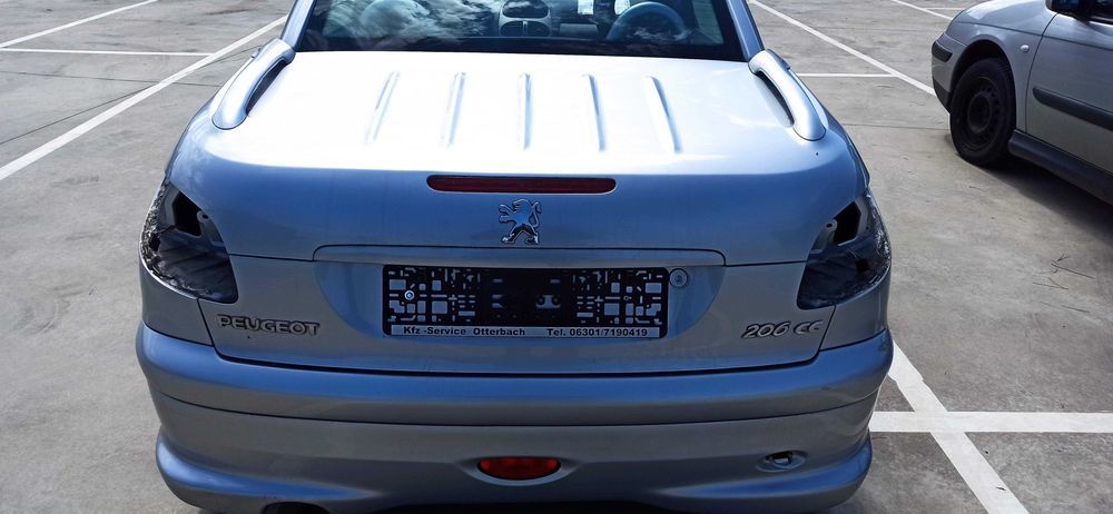 Peugeot 206 CC 2.0 gasolina para Peças