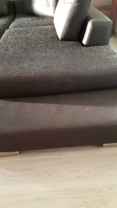 Sofa de canto para estofar