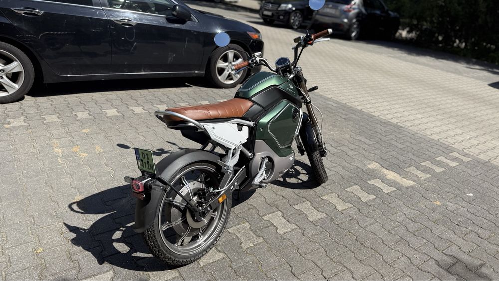 Vmoto Super Soco TC • Jak nowy • <500 km • Gwarancja • OC + AC do 04.2027