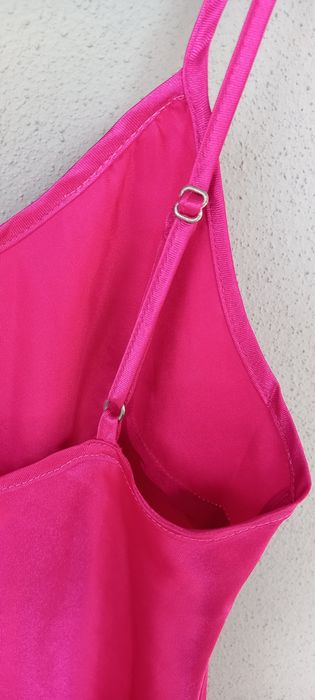 Camisa de dormir / de noite rosa fúcsia, tam S
