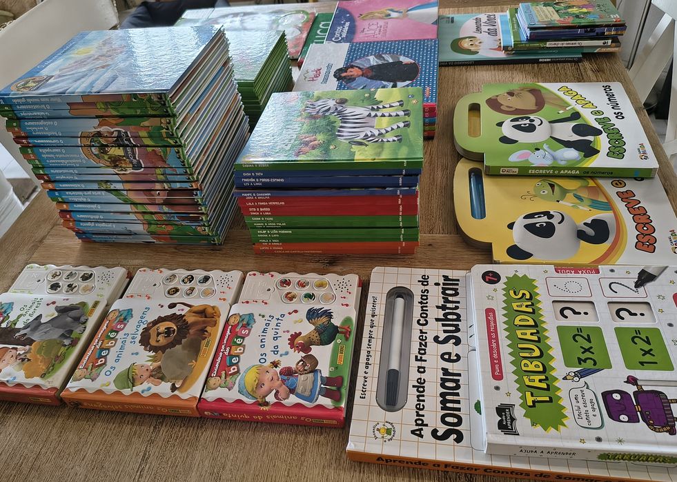 Conjunto livros de criança