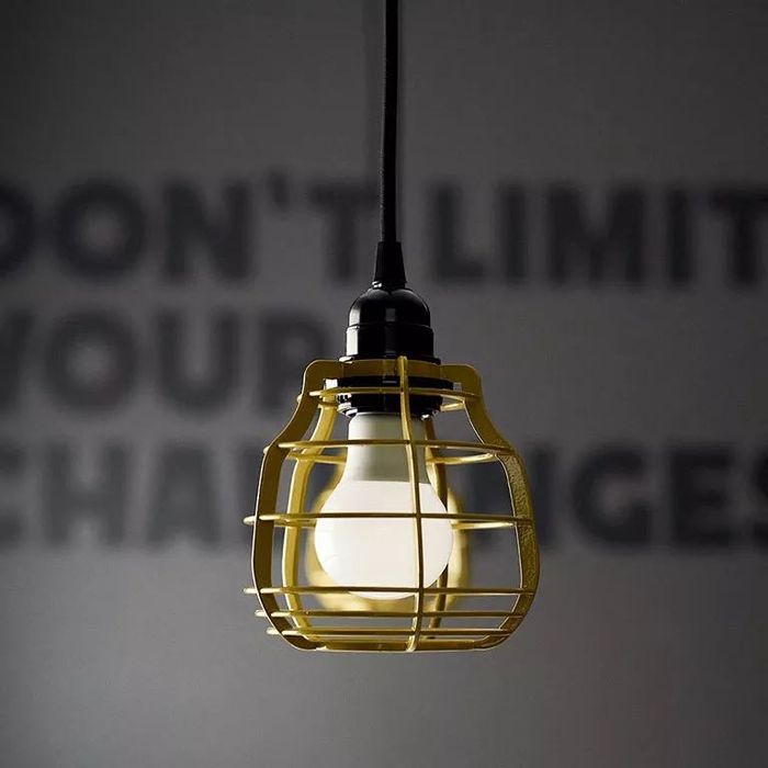 HK Living Lab Lamp - NEW Yellow