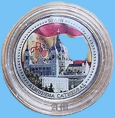 ESPANHA Moedas 2€ Coloridas