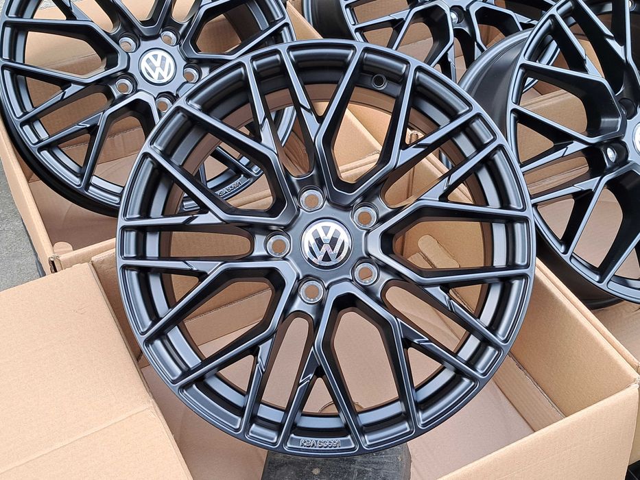 Alufelgi VW 17" 5x100 T-Cross Polo Taigo Golf IV Fox CA20 CZARNY MATT