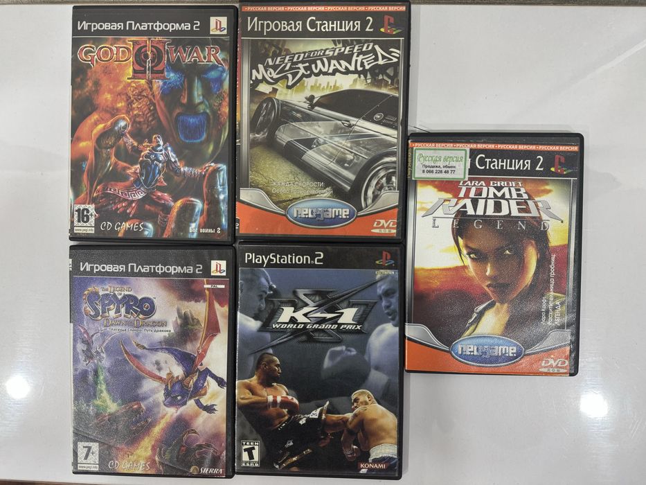 Sony PlayStation 2 игры