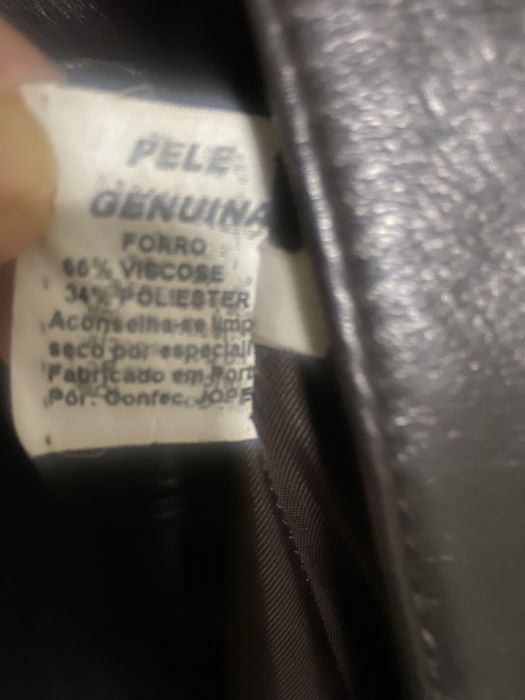 Casaco em Pele genuína para senhora, tam. M