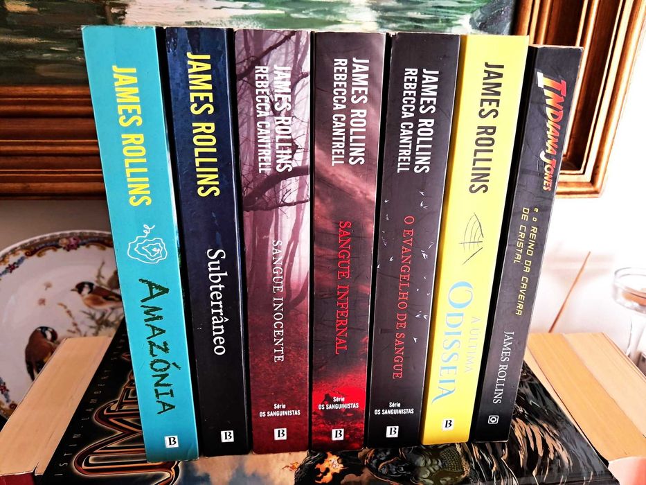 James Rollins - Força Sigma / Os Sanguinistas / outros diversos livros