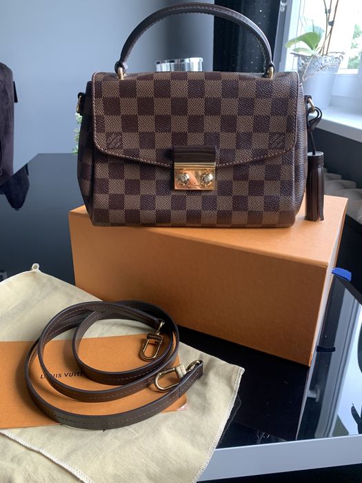 Torebka Louis vuitton croisette damier ebene