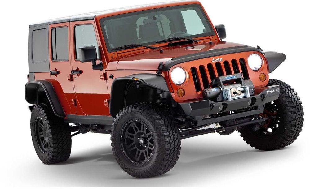 Abas em plastico ABS para Wrangler JK / JKU
