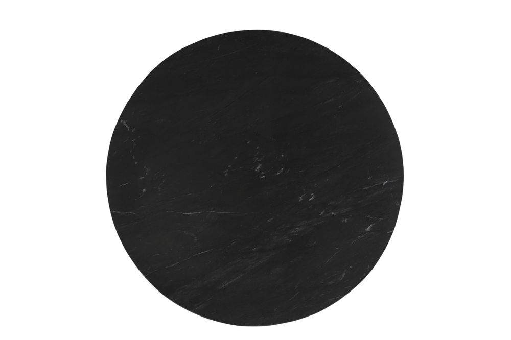 Stolik okrągły z marmuru z ażurową drewnianą podstawą - 4 warianty