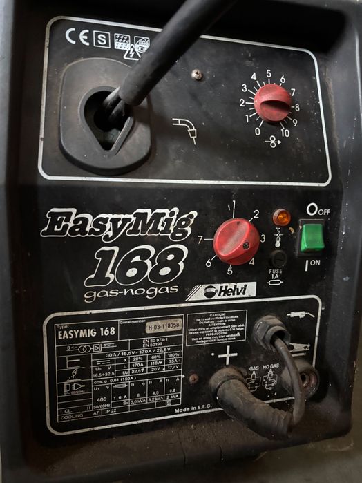 Spawarka Helvi easymig 168 gas/nogas