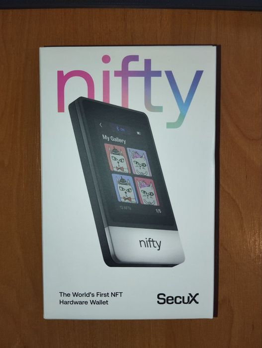 Холодный крипто кошелек SecuX Nifty