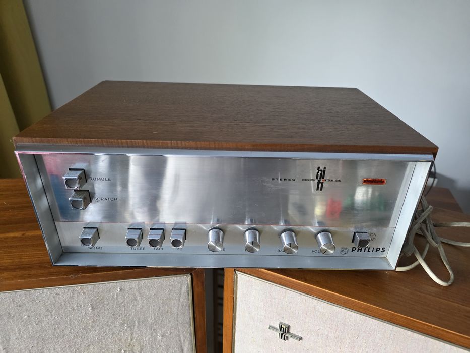 Vintage zestaw reCap Philips 22rh480 + philips gh 943