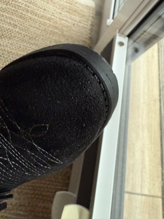 Botki czarne r. 38 NOWE!